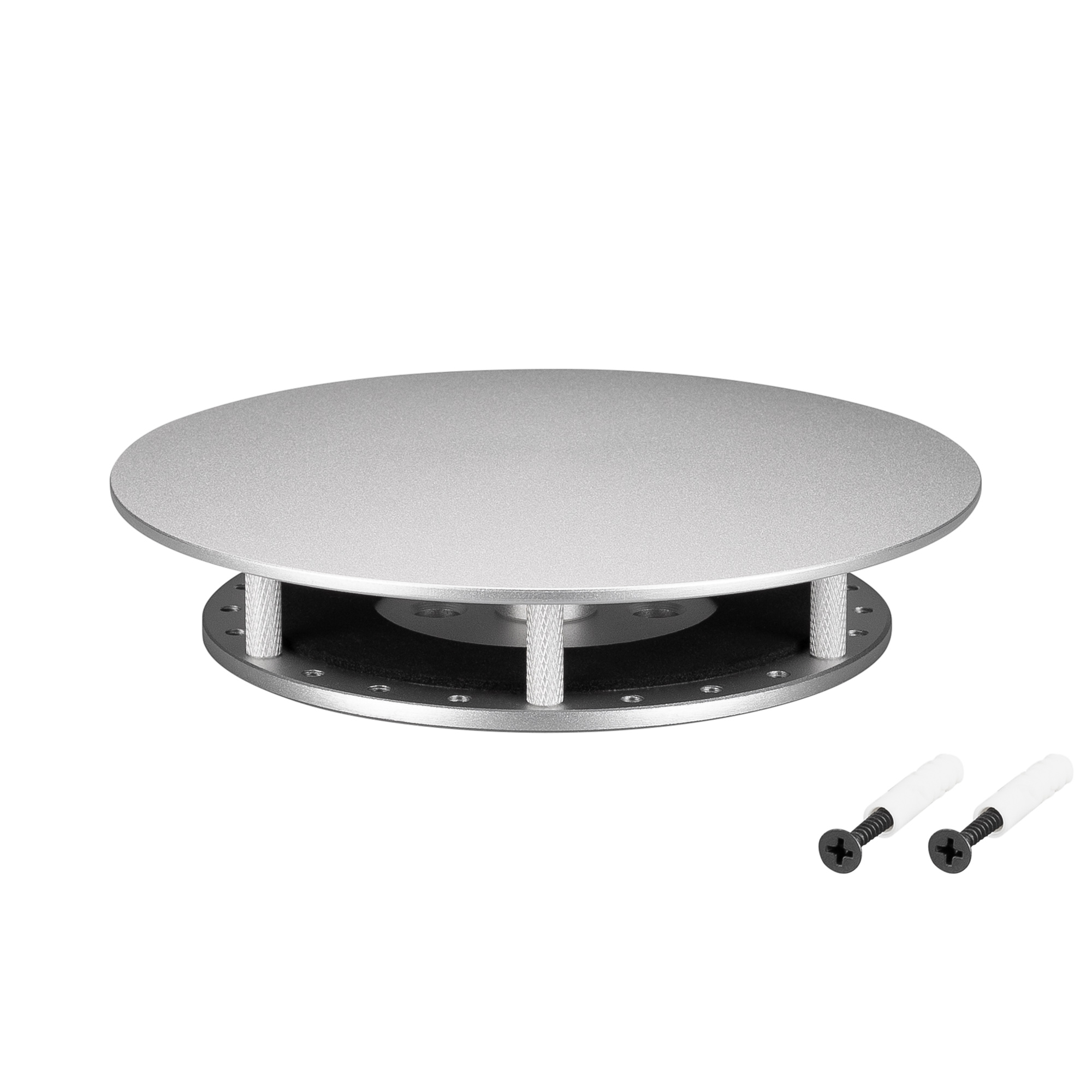 Крепление MOONLIGHT-BASE-ROUND-D25-M Silver 046088 - Arlight
