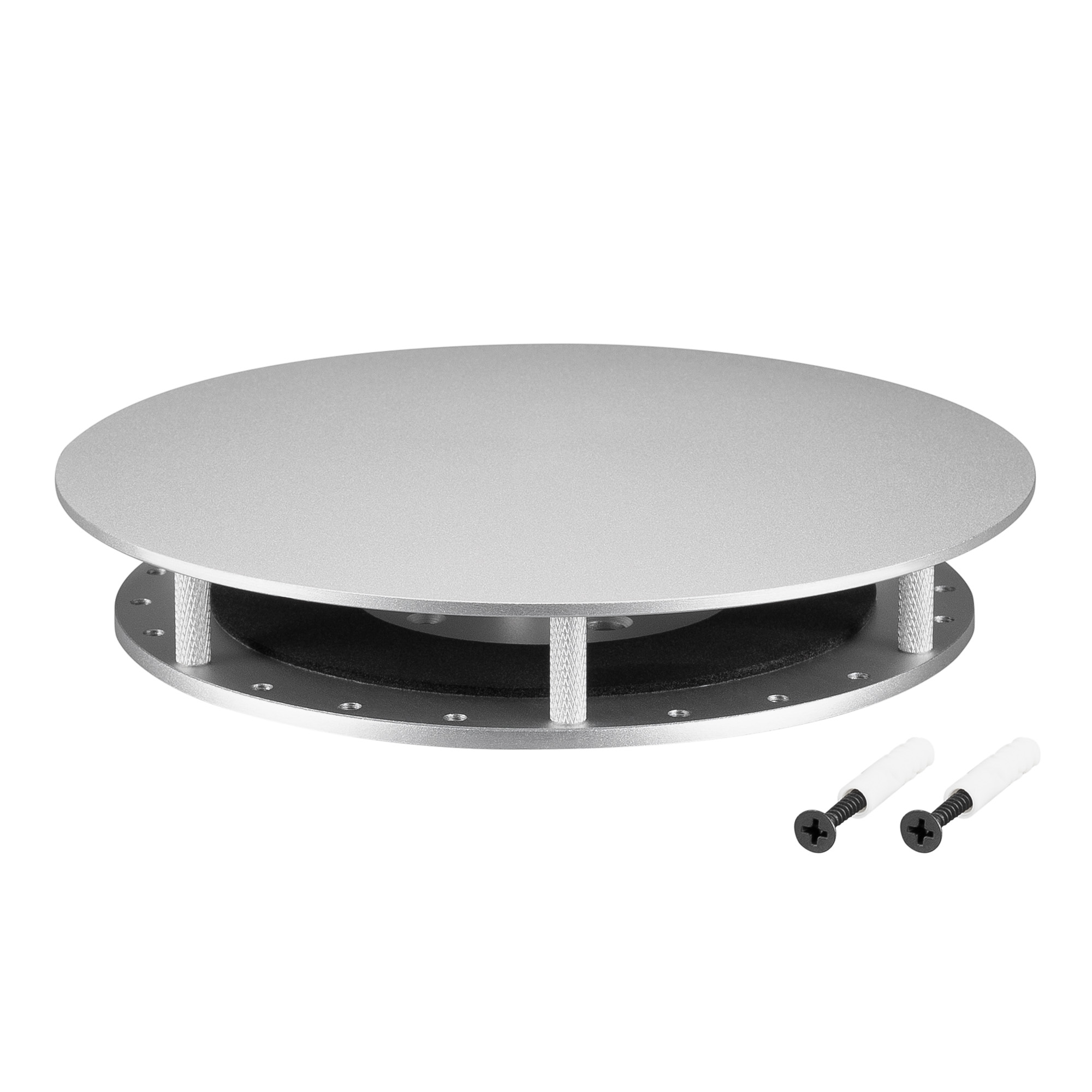 Крепление MOONLIGHT-BASE-ROUND-D25-L Silver 046091 - Arlight
