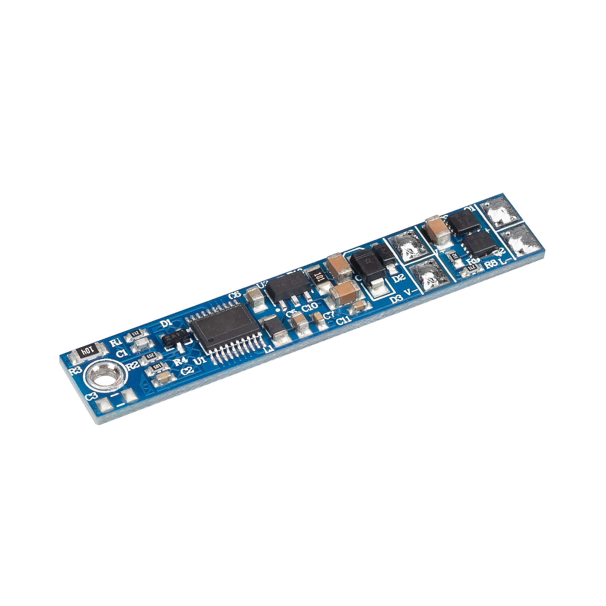 Сенсорный диммер SR-RULE-DIM-CPCT (12-24V, 1x3A, 55x10mm) 047159 - Arlight