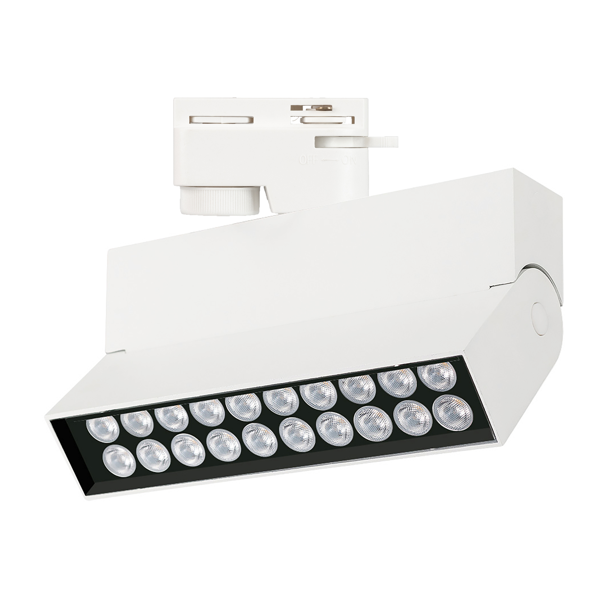 Светильник LGD-LOFT-TRACK-2TR-S170-10W Day4000 (WH, 24 deg, 230V) (Arlight, IP20 Металл, 3 года) 036450 - Arlight