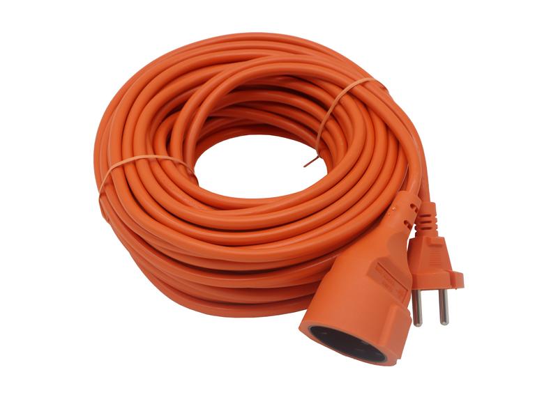 Удлинитель-шнур 1х20м без заземл. 6А IP20 2х0.75 TKE-SS20-075 - TOKOV ELECTRIC