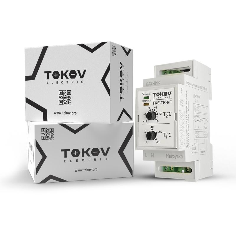 Терморегулятор механический для систем антиобледенения на DIN-рейку Tokov Electric TKE-TR-RF - TOKOV ELECTRIC