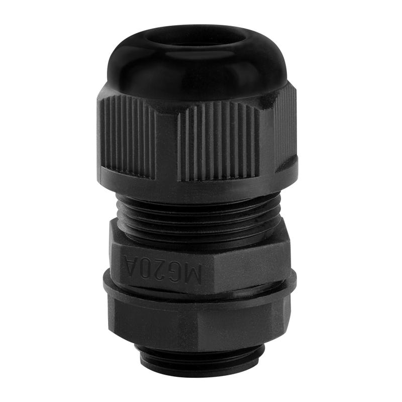 Ввод кабельный MG20 IP68 черн. TKE-MG-20-B - TOKOV ELECTRIC