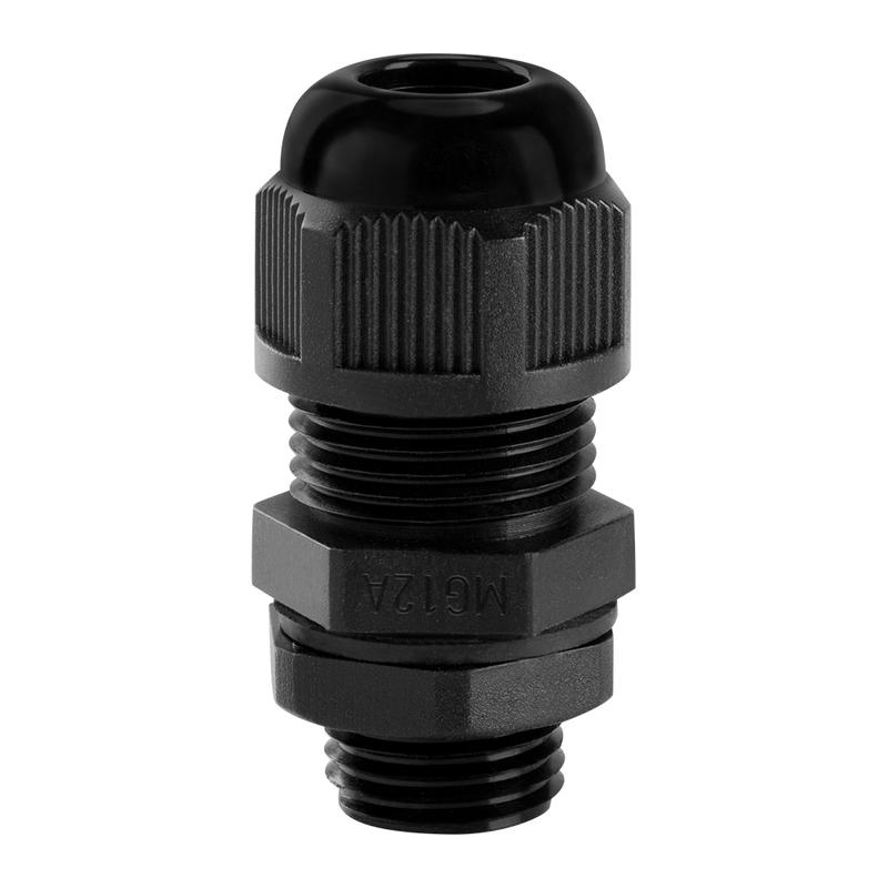 Ввод кабельный MG12 IP68 черн. TKE-MG-12-B - TOKOV ELECTRIC