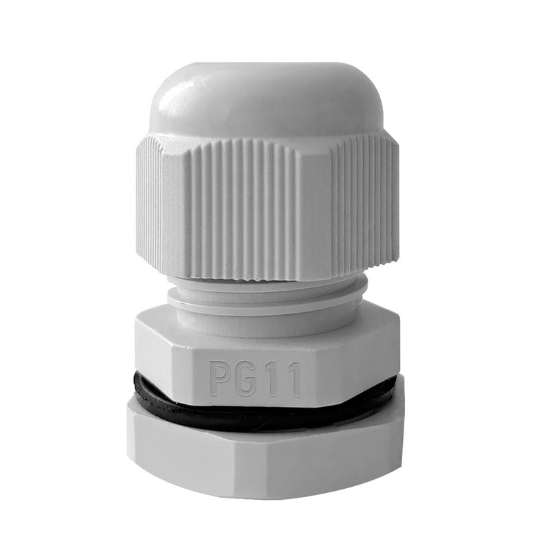 Ввод кабельный (сальник) PG-11 IP68 сер. TKE-PG-11-G - TOKOV ELECTRIC