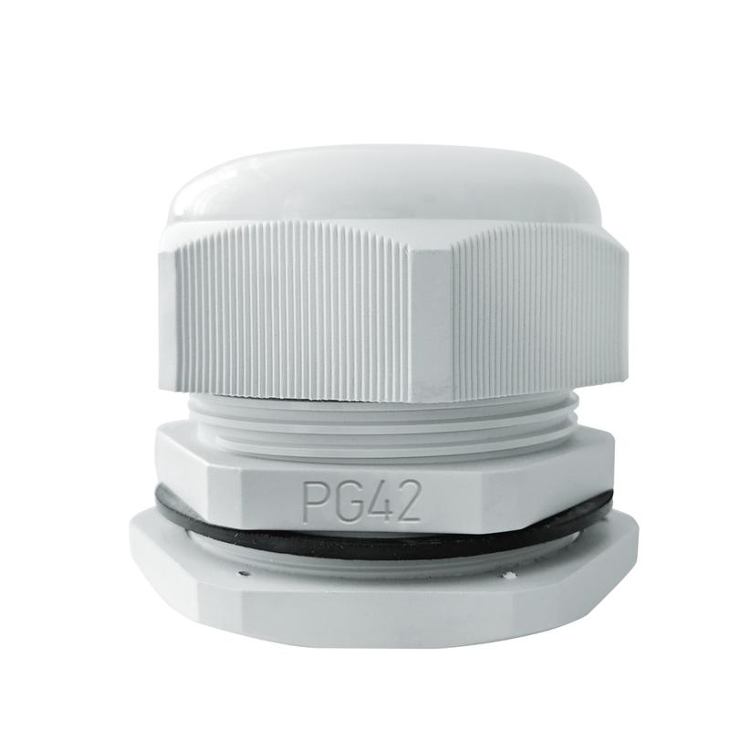 Ввод кабельный (сальник) PG-42 IP68 сер. TKE-PG-42-G - TOKOV ELECTRIC