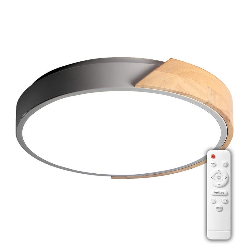 Светильник светодиодный декоративный PPB Scandic-R DIM 90Вт 3000-6500К IP20 настенно-потолочный бытовой диммир. GR/W 5037151 - Jazzway