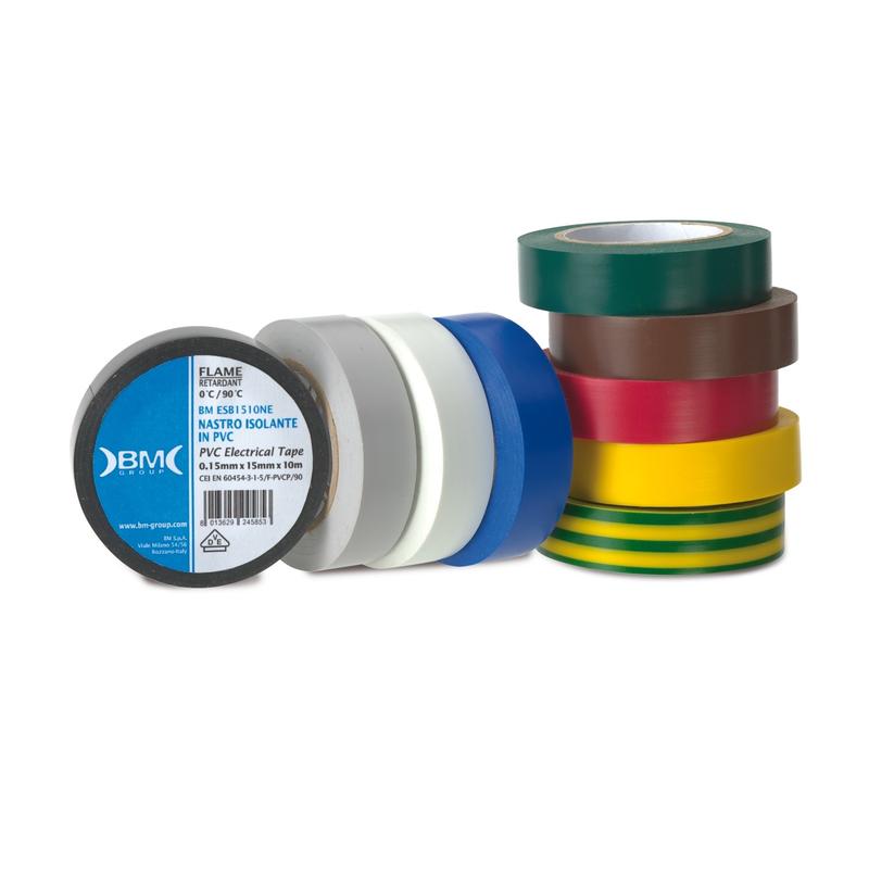 Изолента ПВХ 15мм (рул.25м) красн. BM-ESB1525RO - BM-Group