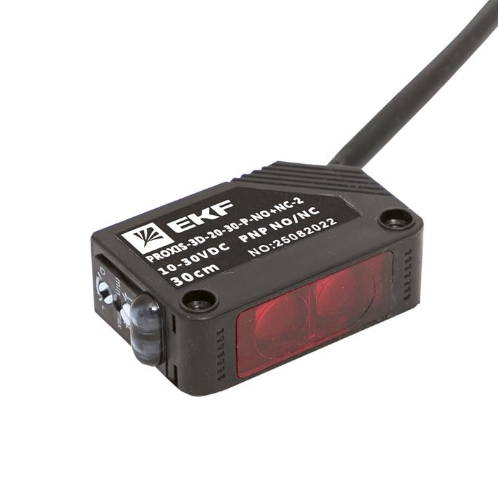 Оптический бесконтактный датчик PROXIS-3D-20-30-P-NO+NC-2 - EKF