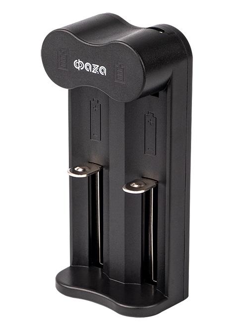 Устройство зарядное L-71USB 2х500мА Li-ion (16340/17650/18650/26650/20700 и др.) 4.2В DC USB-MicroUSB в компл. 5032385 - ФАZА