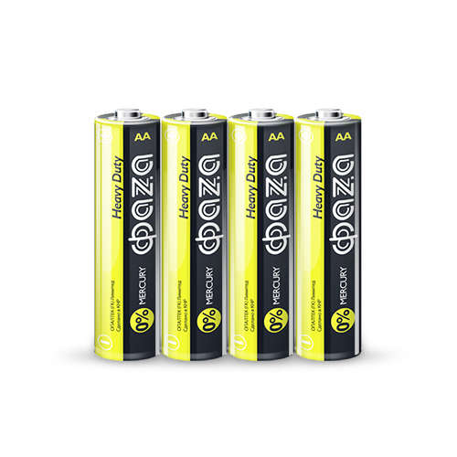 Элемент питания солевой AA/R6 1.2В Heavy Duty Shrink-4 (уп.4шт) 5002296 - ФАZА
