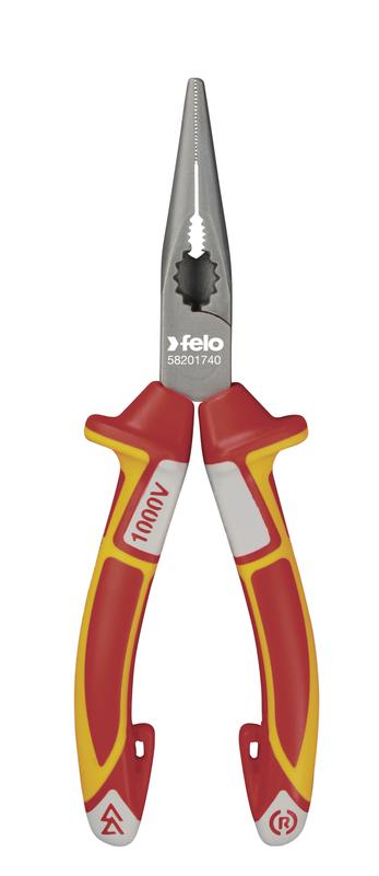 Длинногубцы диэлектрические с резцом 170мм Felo 58201740 - FELO