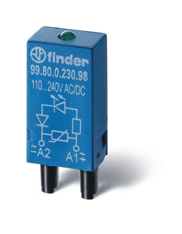 Модуль защиты Шунтирующее сопротивление 110...240В AC FINDER 9980823007 - FINDER
