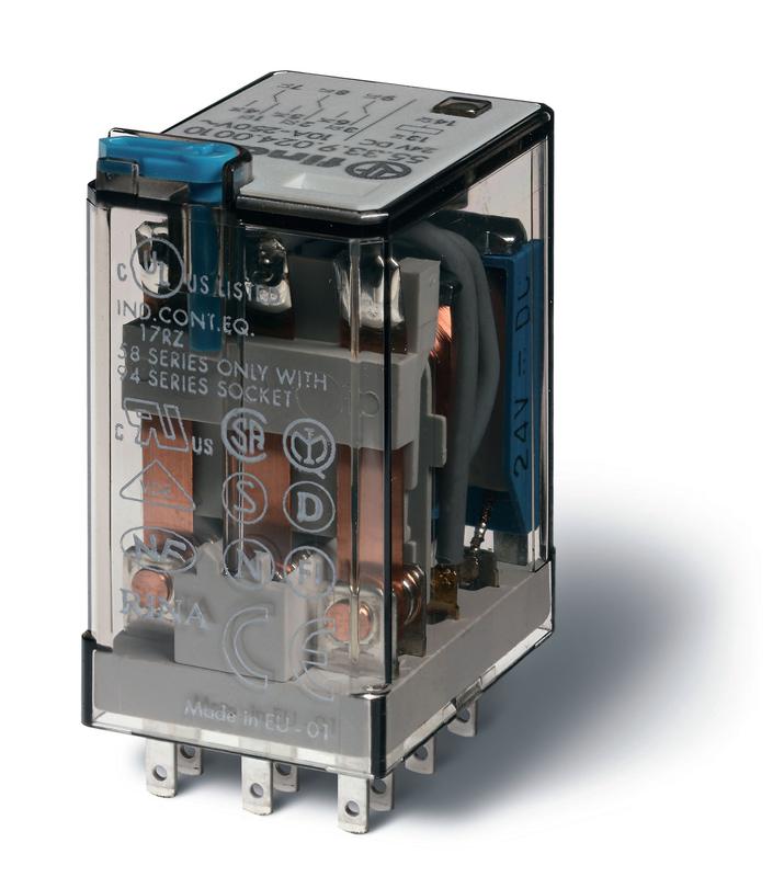 Реле миниатюрное 3CO 10А 230В AC 553382300010 - FINDER