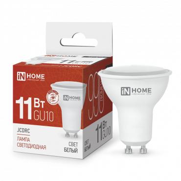 Лампа светодиодная LED-JCDRC-VC 11Вт рефлектор 4000К нейтр. бел. GU10 990лм 230В 4690612023489 - IN HOME