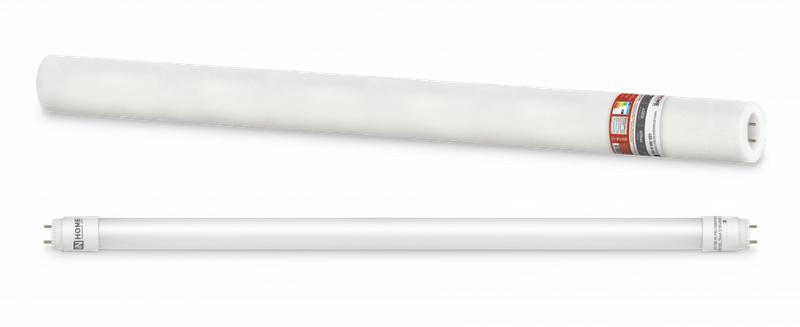 Лампа светодиодная LED-T8R-M-PRO 10Вт линейная матовая 4000К нейтр. бел. G13R 1000лм 230В 600мм поворотн. 4690612030913 - IN HOME