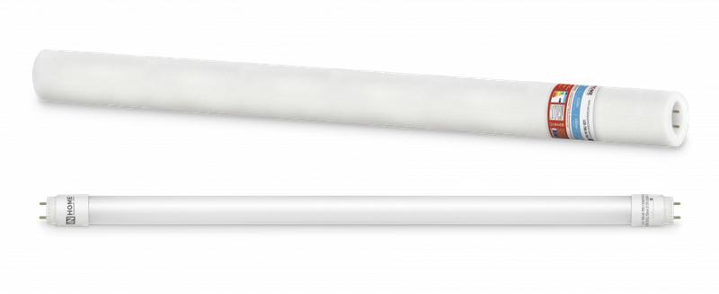 Лампа светодиодная LED-T8R-M-PRO 10Вт линейная матовая 6500К холод. бел. G13R 1000лм 230В 600мм поворотн. 4690612030920 - IN HOME