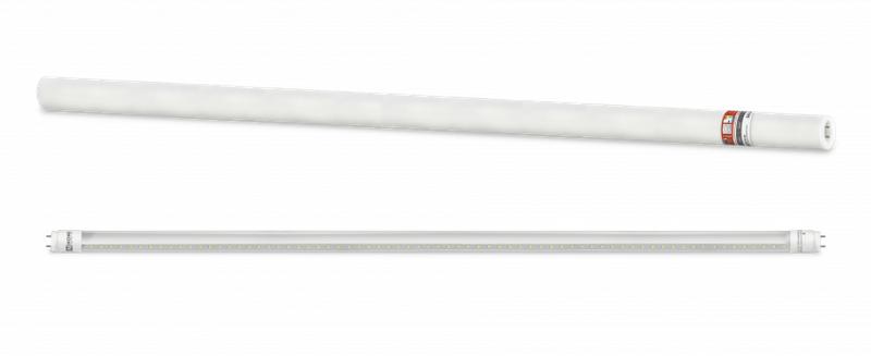 Лампа светодиодная LED-T8-П-PRO 20Вт трубчатая с двухсторонним цоколем прозрачная 4000К нейтр. бел. G13 2000лм 230В 1200мм неповоротн. 4690612030982 - IN HOME