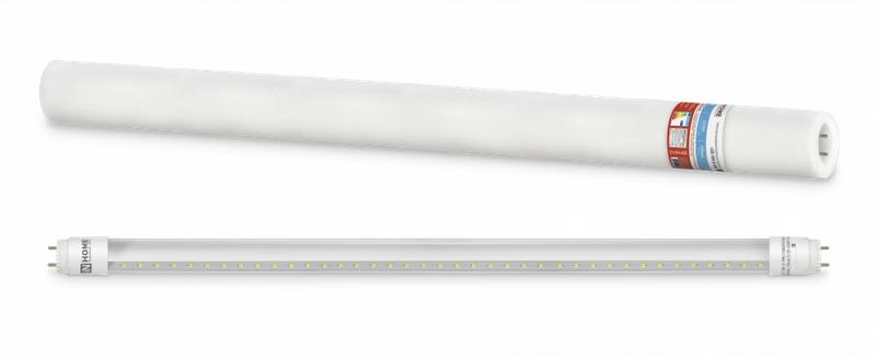 Лампа светодиодная LED-T8R-П-PRO 10Вт линейная прозрачная 6500К холод. бел. G13R 1000лм 230В 600мм поворотн. 4690612030944 - IN HOME