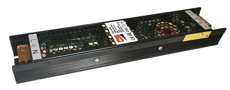 Блок питания для светодиодной ленты 200Вт 8.3А 24В IP20 BSPS DIM диммир. метал. Pro JazzWay 5035577 - Jazzway
