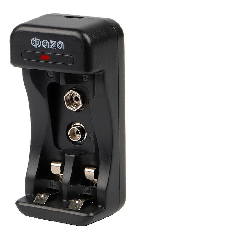 Устройство зарядное B-50USB Ni-Cd/Ni-MH (2хAA/2хAAA/1х9В "Крона") индикатор зарядки питание от USB кабель MicroUSB-USB в компл. 5038806 - ФАZА