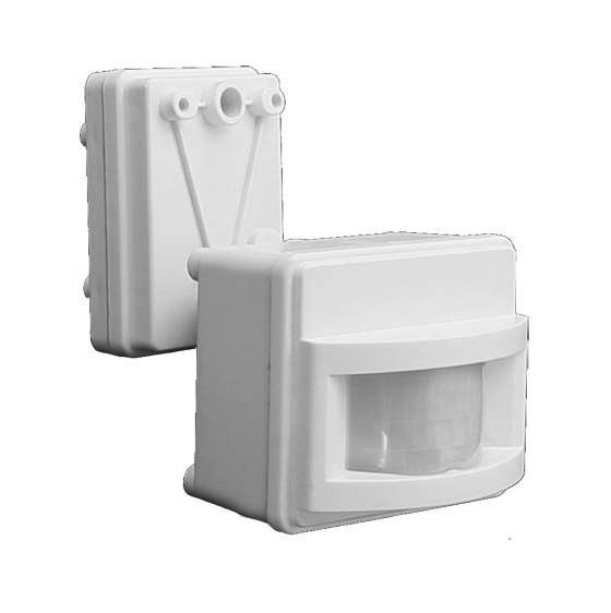 Датчик движения PMS-IR 017 1200Вт 120град. 2-12м IP44 WH 5012998 - Jazzway