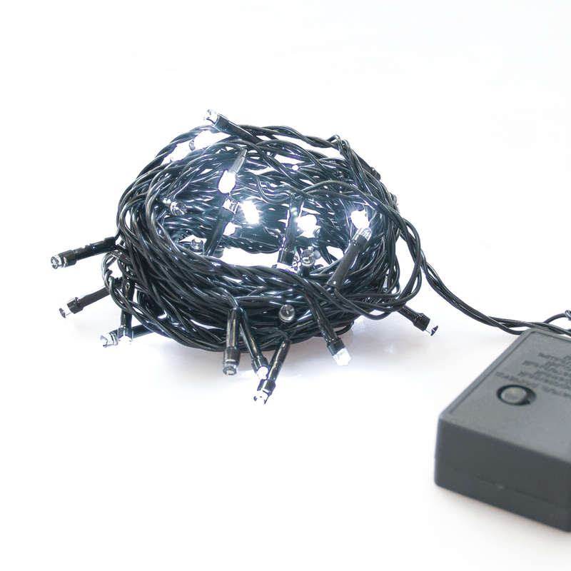 Гирлянда ILD050C-GW 50LED 5м 8 реж. бел. SHlights 4690601041944 - SHLights