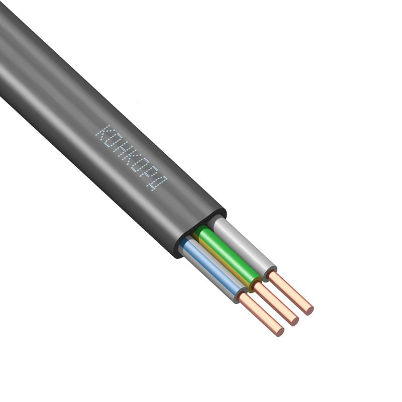 Кабель ППГ-Пнг(А)-HF 3х4 ОК (N PE) 0.66кВ (м) 4460 - Конкорд