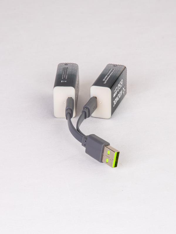 Аккумулятор крона Li-ion 9В 650мАч (уп.2шт) КОСМОС KOCLi9V650mAh2B - Космос