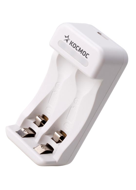 Устройство зарядное для аккум. батареек AA; AAA 2 слота KOC801USB - Космос