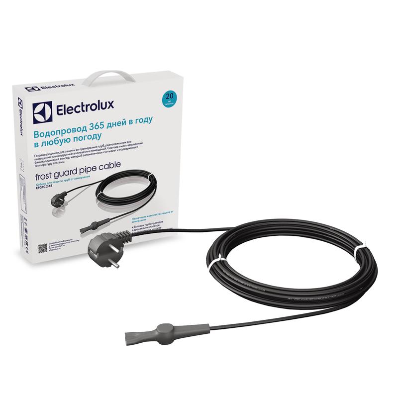 Кабель для обогрева трубопроводов EFGPC 2-18-2 (комплект) НС-1068332 - Electrolux