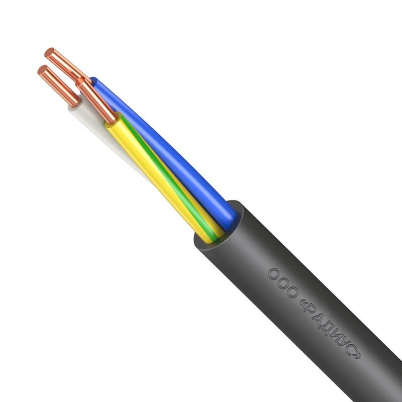 Кабель ВВГнг(А)-LSLTx 3х1.5 ОК (N PE) 0.66кВ (м) TR8129 - Радиус
