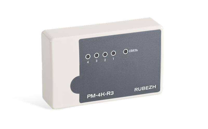 Модуль релейный адресный РМ-4К-R3 Rbz-337438 - Рубеж