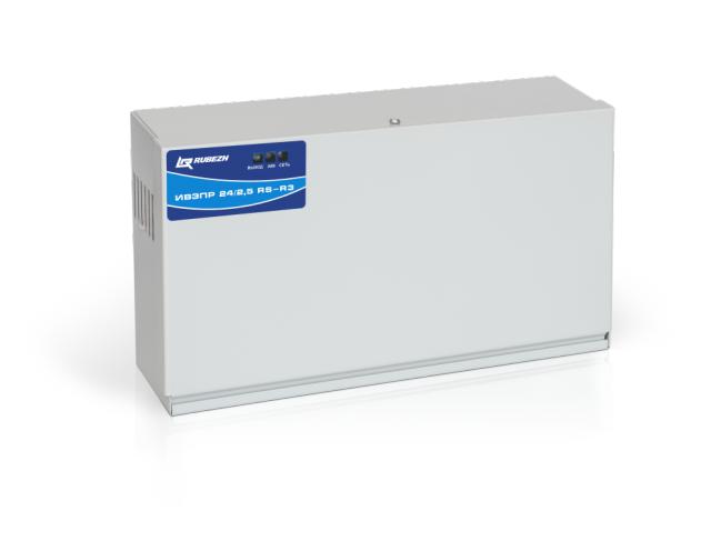 Источник вторичного электропитания ИВЭПР 24/2.5 RS-R3 2х7 БР (К1) резервированный адресный Rbz-221327 - Рубеж