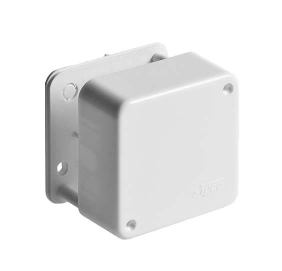 Коробка распределительная ОП 79х79х32мм IP40 бел. 65004 - Ruvinil