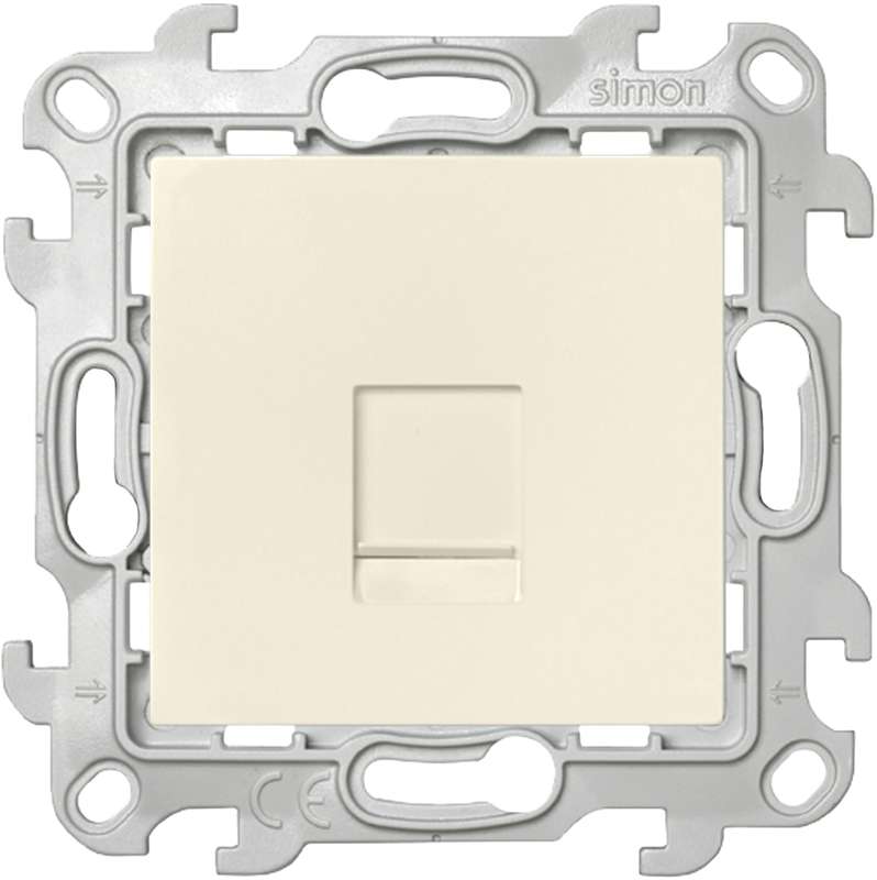 Розетка телефонная СП 24 RJ11 IP20 механизм сл. кость 2410480-031 - Simon