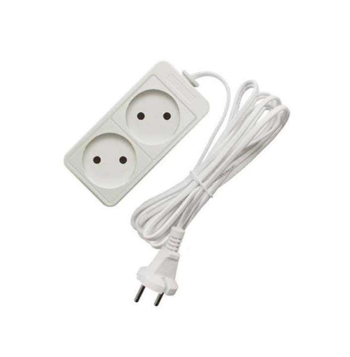 Удлинитель 2х3м без заземл. 10А IP20 2.2кВт ПВС 481S-1203 - Союз
