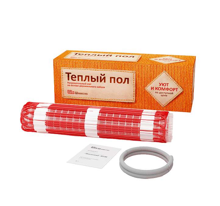 Комплект "Теплый пол" (мат) WSM 485Вт/3.20кв.м 100035657300 - Warmstad