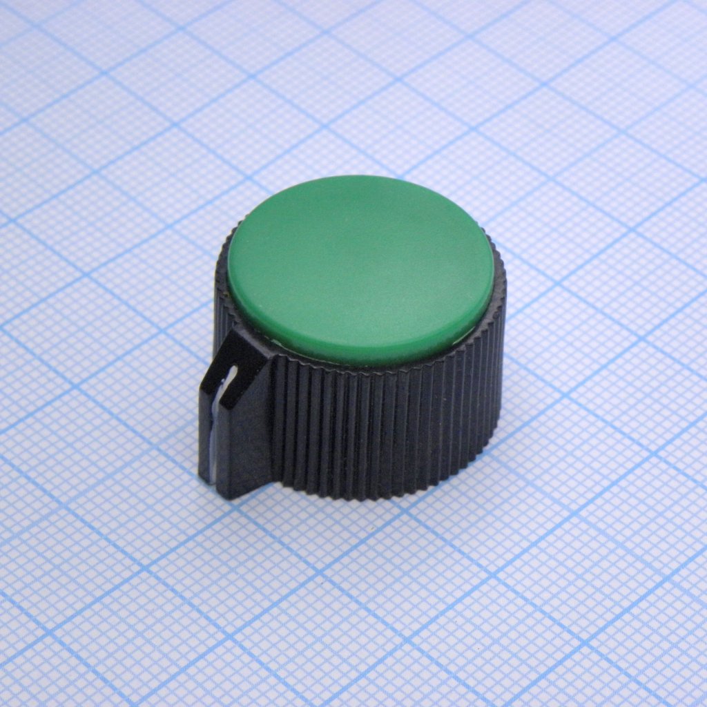 Ручка KN-113A зел.  d=3.2 - YRE