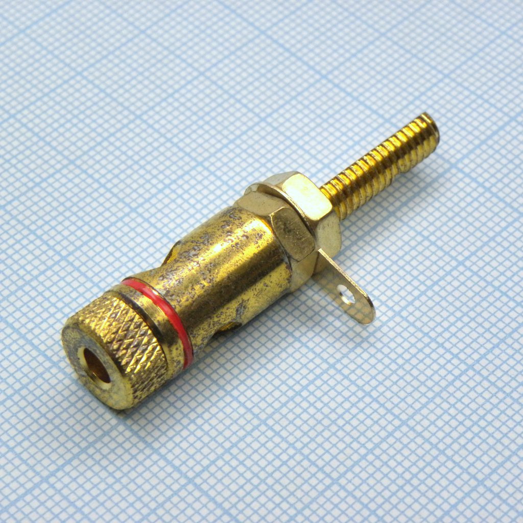 Клемма D 11 M6 gold - .