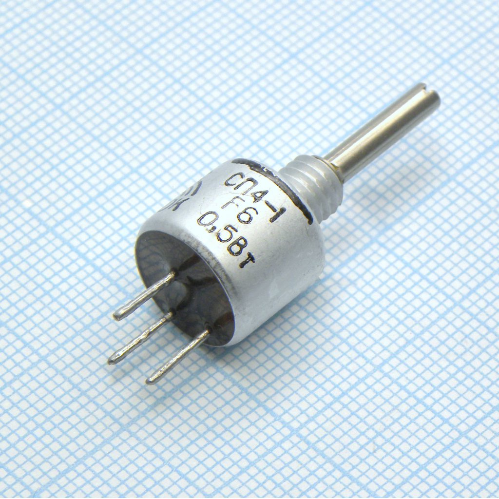 СП4-1а 0.5 А 2-20 20%    100К - Резистор