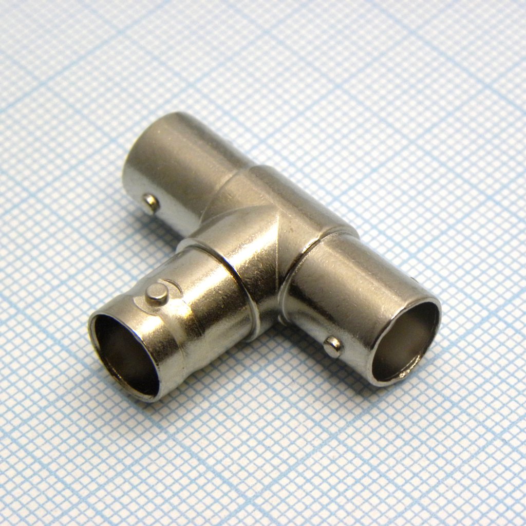 BNC гнездо - 2*BNC гнездо (T-connector) - .