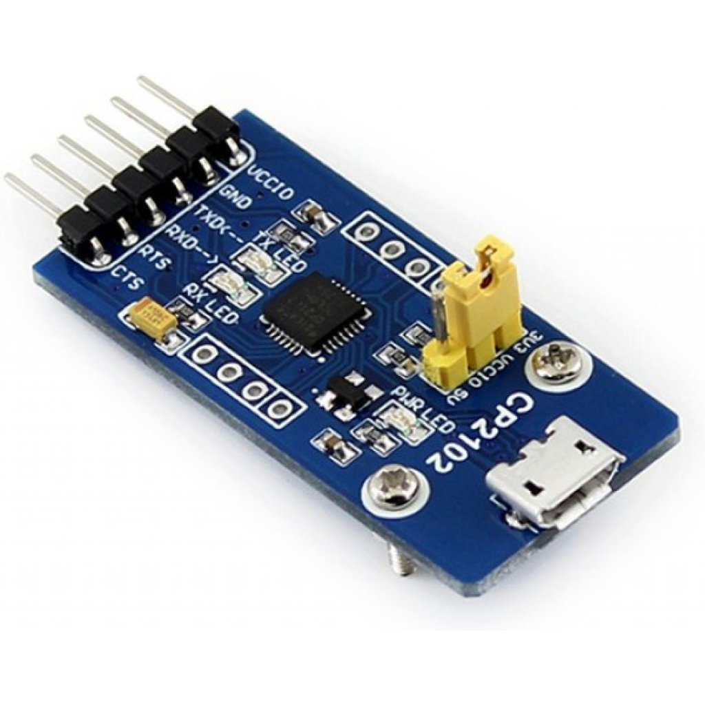 CP2102 USB UART Board (micro) - Waveshare