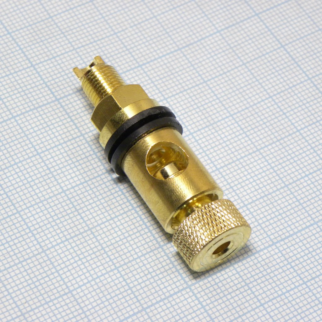 Клемма D 14 M8 gold - .