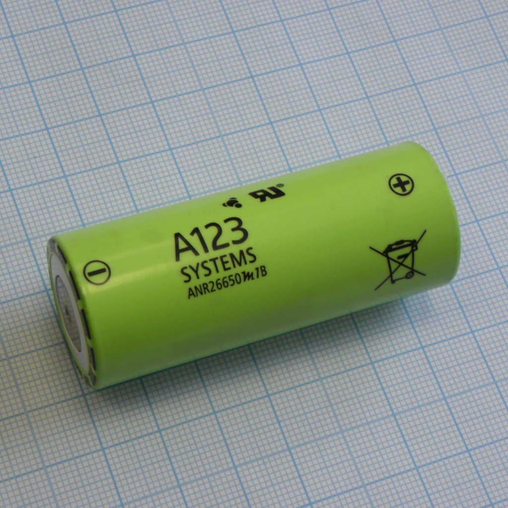 Аккумулятор 26х65мм ANR26650M1B - A123