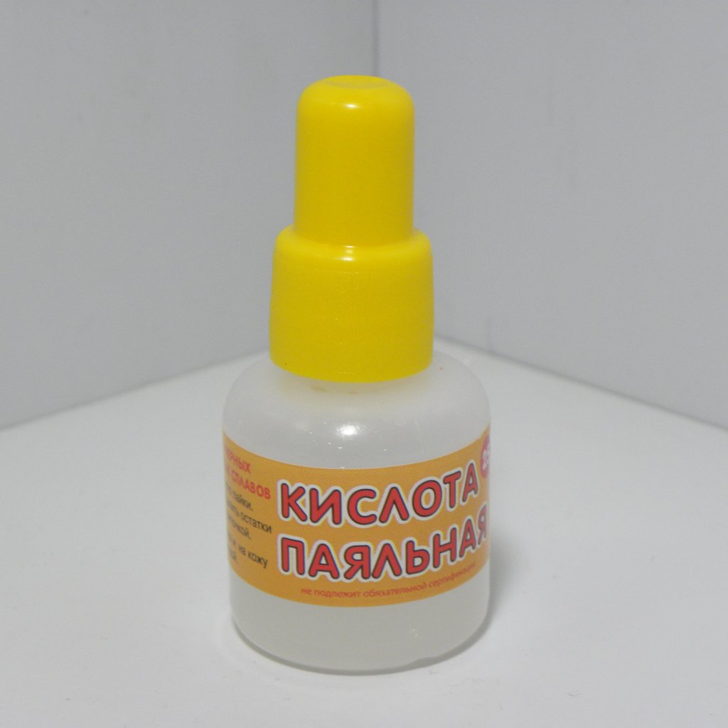 Кислота  паяльная  25 г. - ТехКон