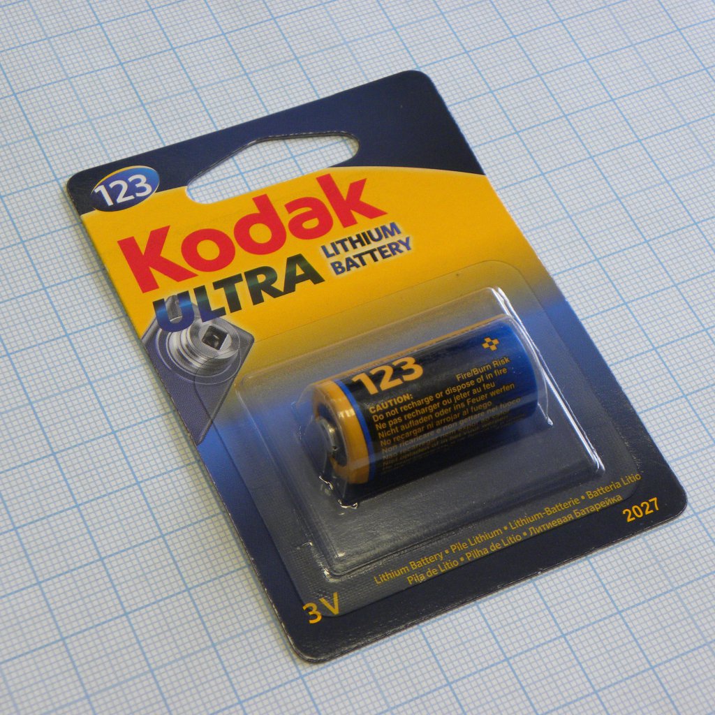 Батарея CR123A    Kodak - Kodak