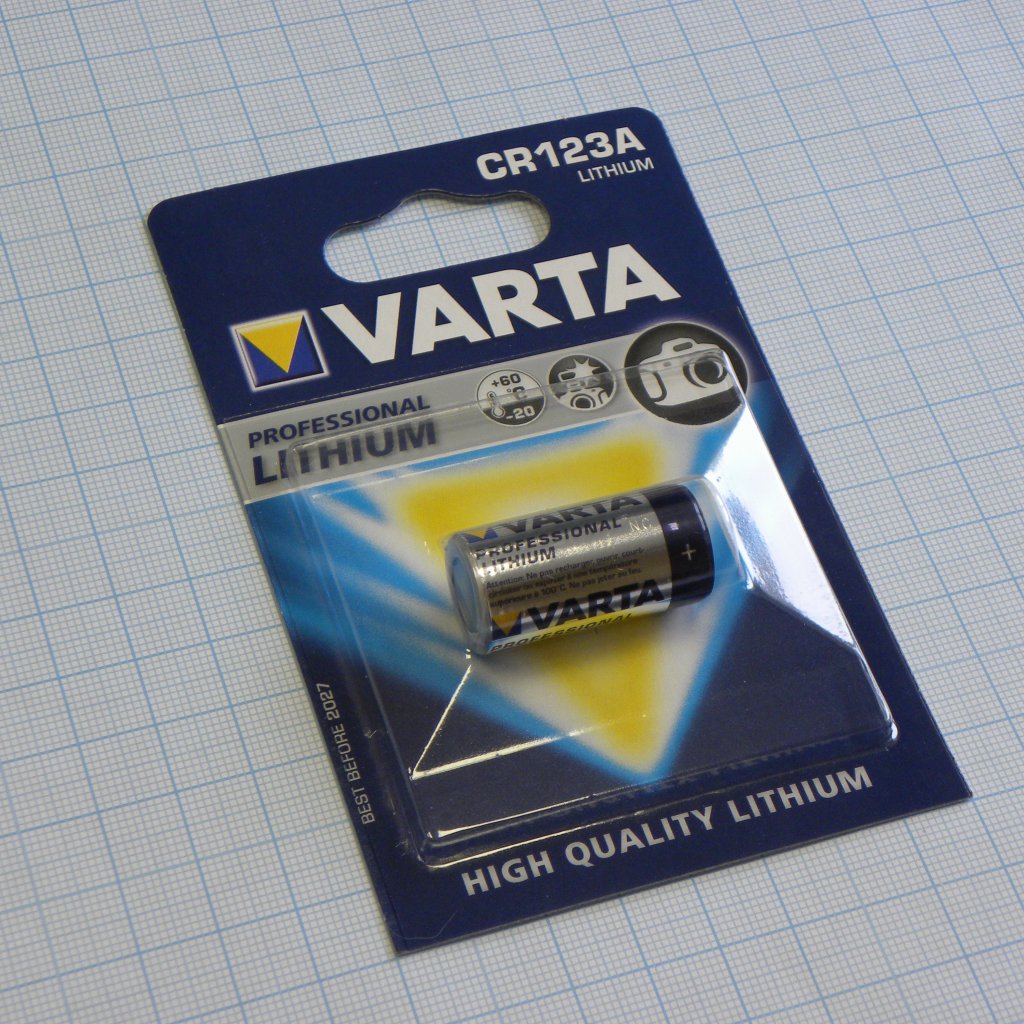 Батарея CR123A    Varta - Varta