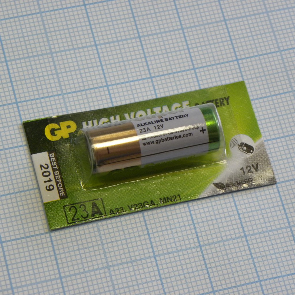 Батарея 23A    GP - GP
