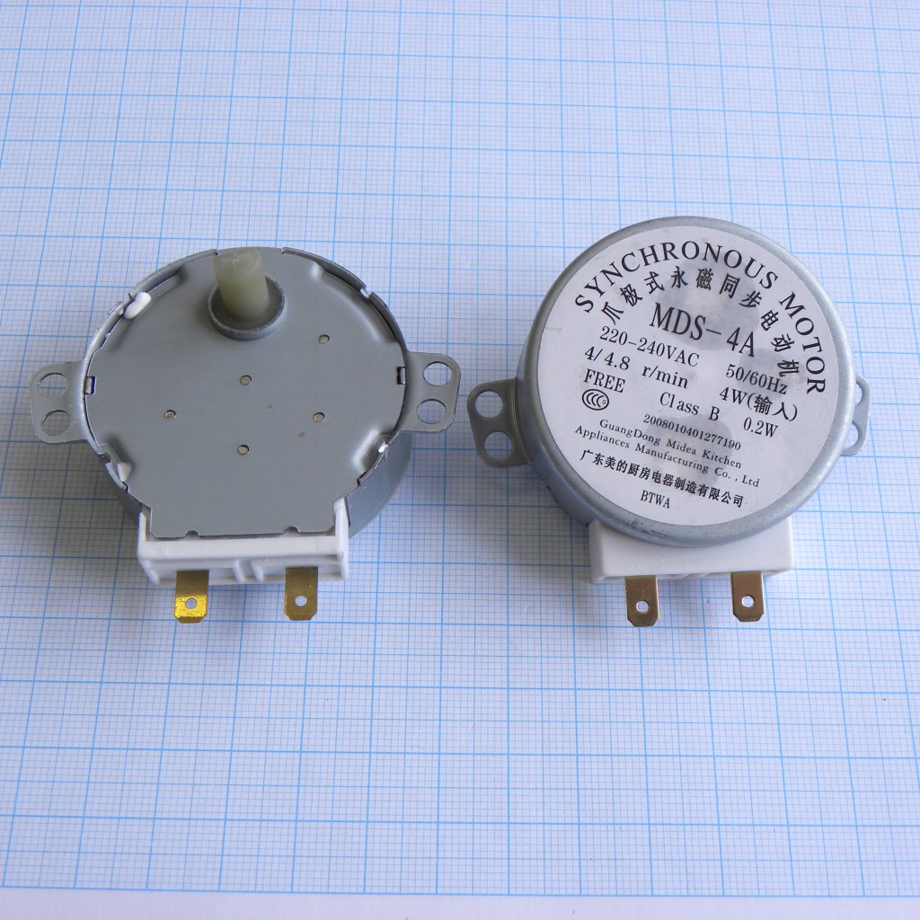 СВЧ:Двиг.тарелки MDS-4A 220VAC - .